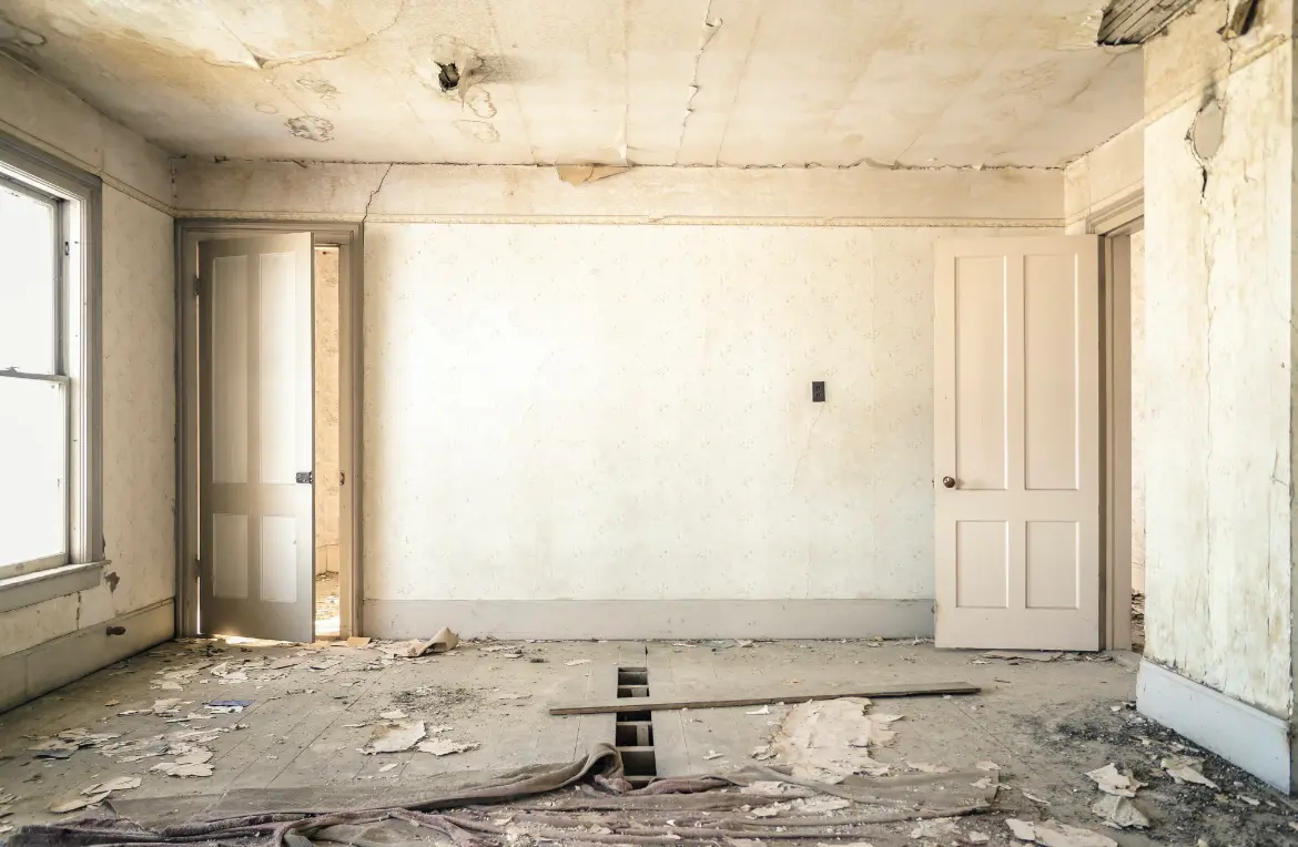 Waste disposal crew managing a cleanout project in West Tisbury